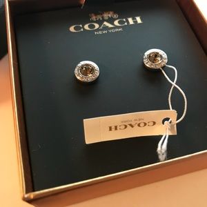 Coach earrings